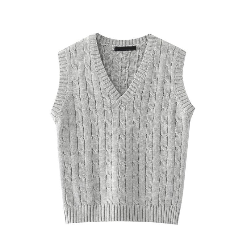 Knitwear | Cable Knit Sweater Vest  – Guys Clothing Guys