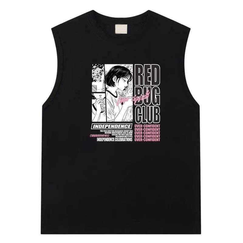 Tees & Tanks | Anime Summer Short Sleeve T-Shirt With Cartoon Character Print  – Guys Clothing Guys